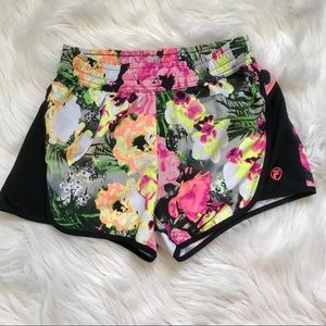 File Floral Running Short